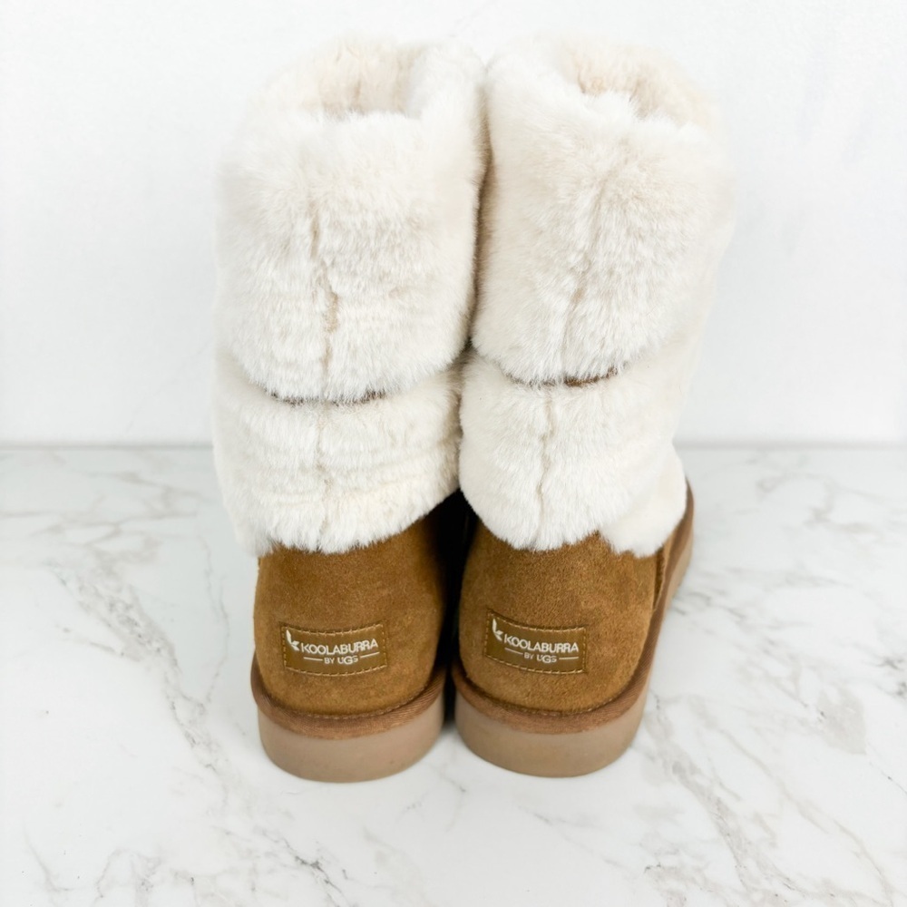 Koolaburra by UGG Dezi Short Mid Calf Boot Sz 10 - Picture 8 of 13